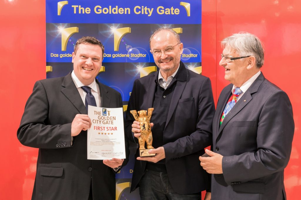 First Star Germany Tourism - The Golden City Gate 2018 Awards