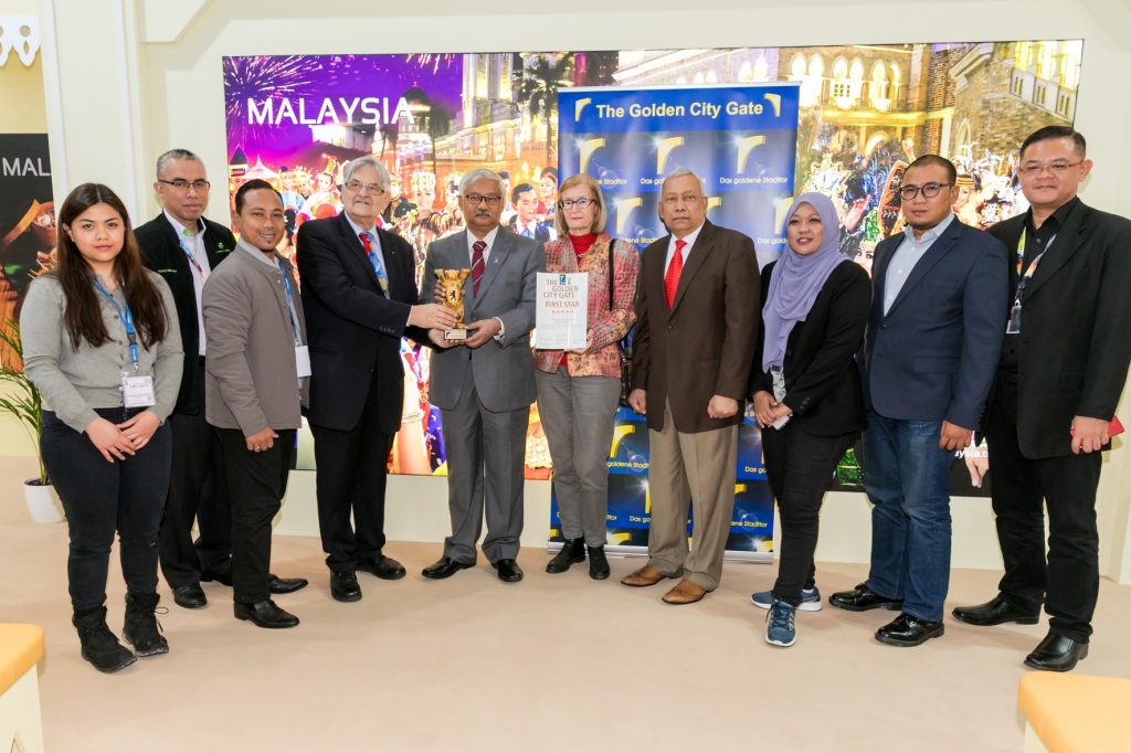 Delegation of Visit Malaysia - The Golden City Gate 2018 Awards